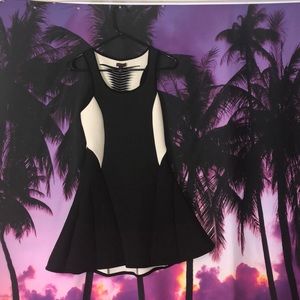 black material girl dress